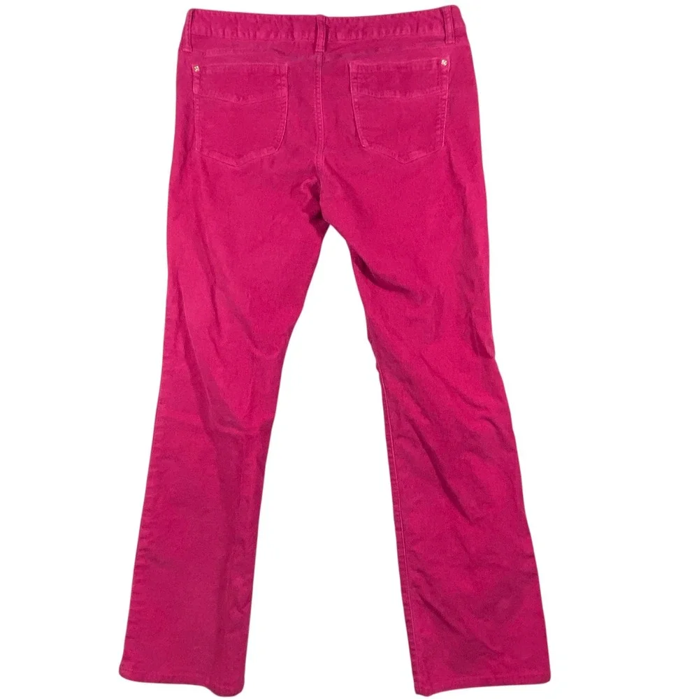 Gap 1969 Real Straight Pink Corduroy Pants‎ Womens Size 33/16 Straight Leg
